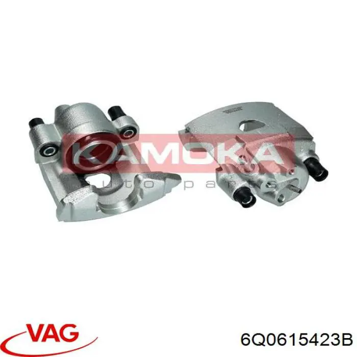 6Q0615423B VAG Супорт гальмівний задній лівий