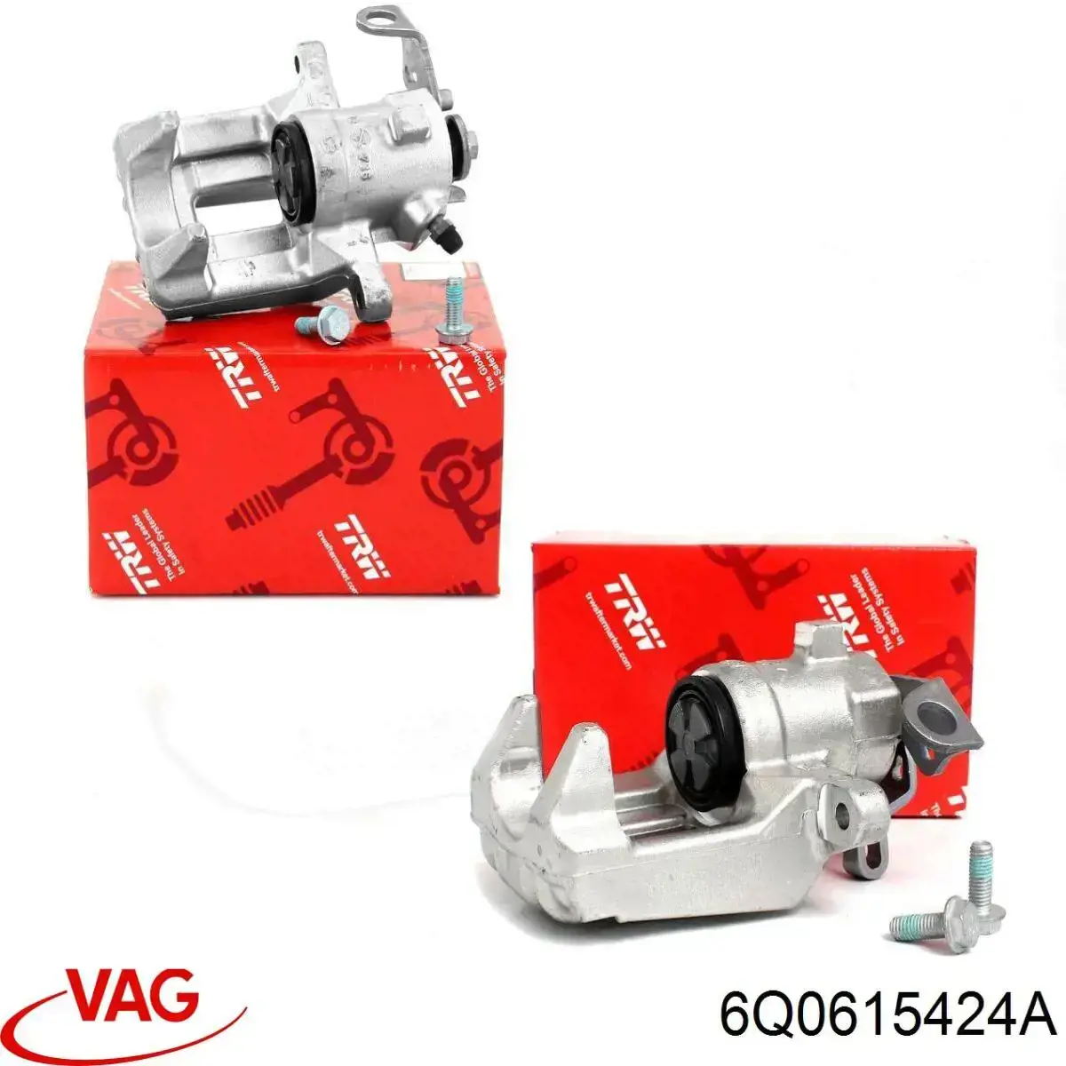 Супорт задній правий 6Q0615424A VAG