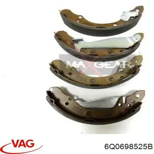 Колодки гальмові задні, барабанні VAG 6Q0698525B ціна, від 15.59 USD