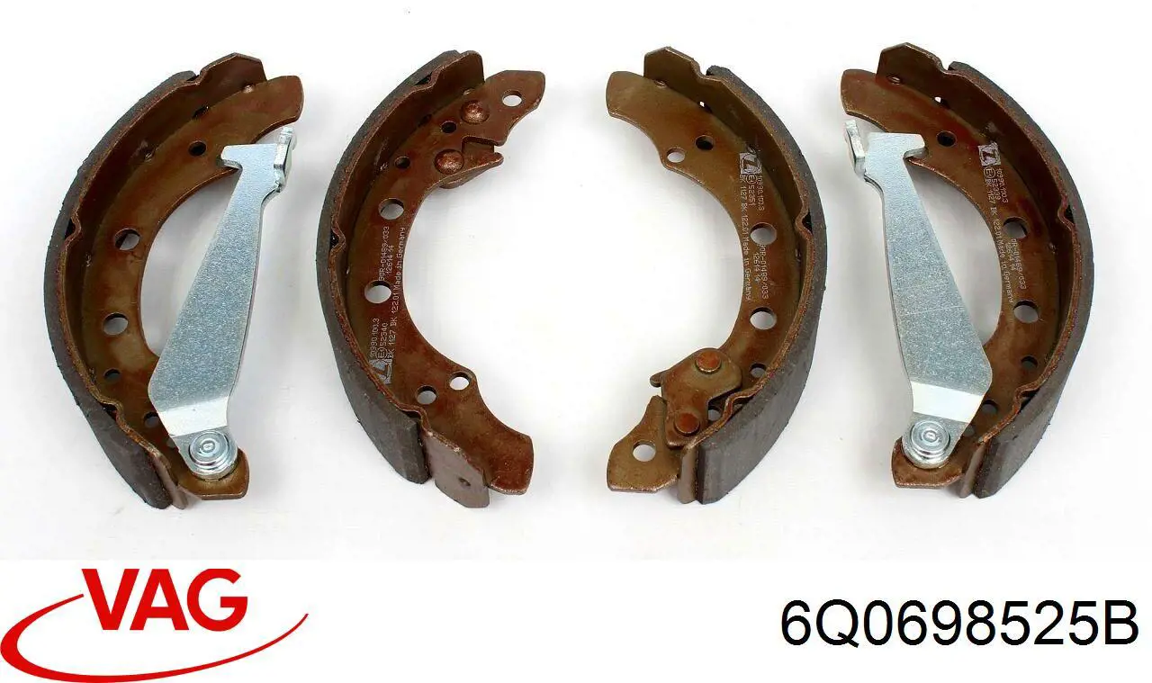 Колодки гальмові задні, барабанні VAG 6Q0698525B ціна, від 15.59 USD