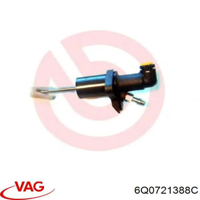 Головний циліндр зчеплення 6Q0721388C VAG