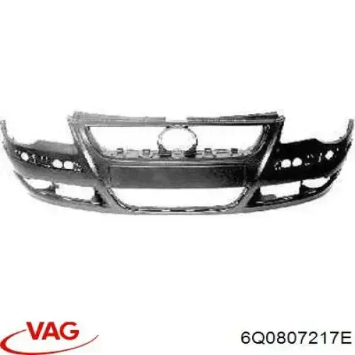 Бампер на авто VAG 6Q0807217E ціна, від 51.49 USD
