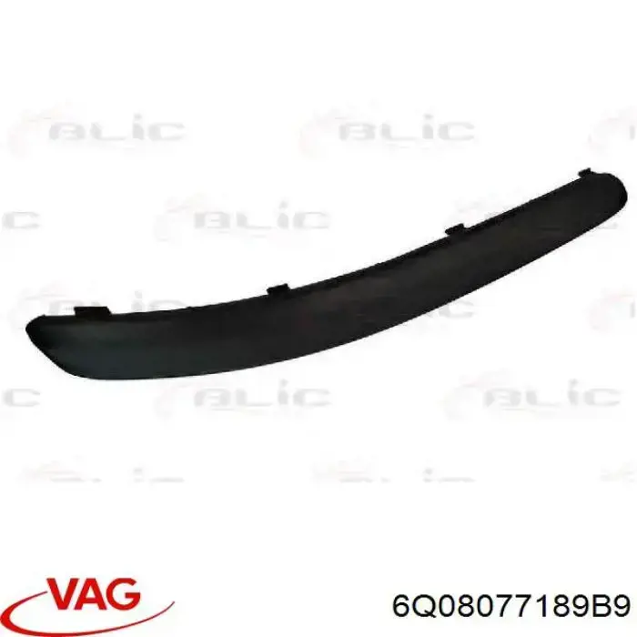 Молдинг переднього бампера, правий VAG 6Q08077189B9 ціна, від 4.13 USD