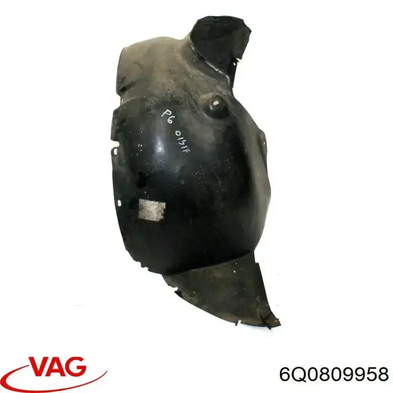 Підкрилки передні праві VAG 6Q0809958