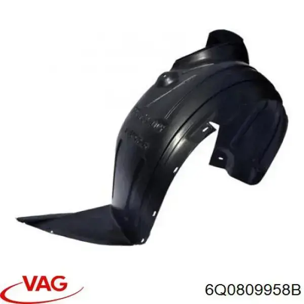 Подкрильнікі переднього крила, правий VAG 6Q0809958B ціна, від 9.40 USD