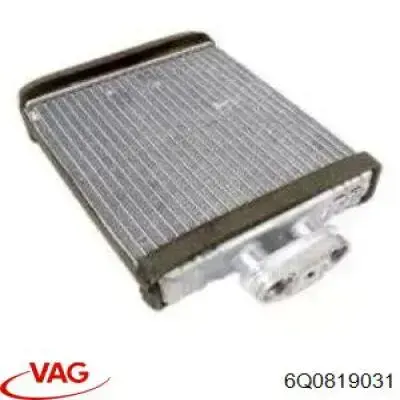 Радіатор пічки 6Q0819031 VAG