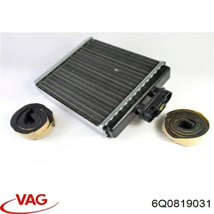 Радіатор обігрівача VAG 6Q0819031