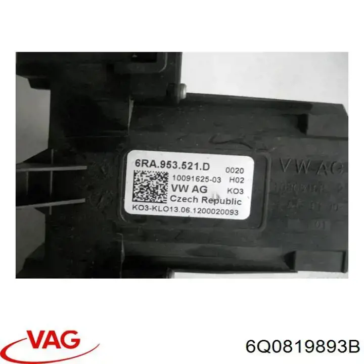  6Q0819893B VAG