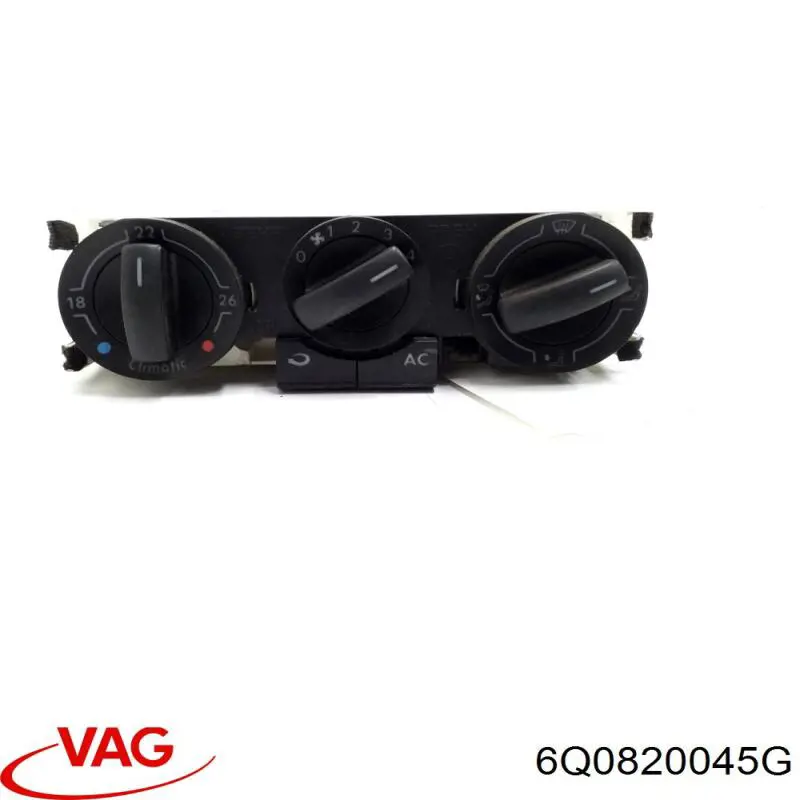 Купити 6Q0820045G VAG Блок управління пічкою