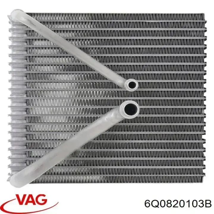 6Q0820103B VAG радіатор кондиціонера салонний, випарник