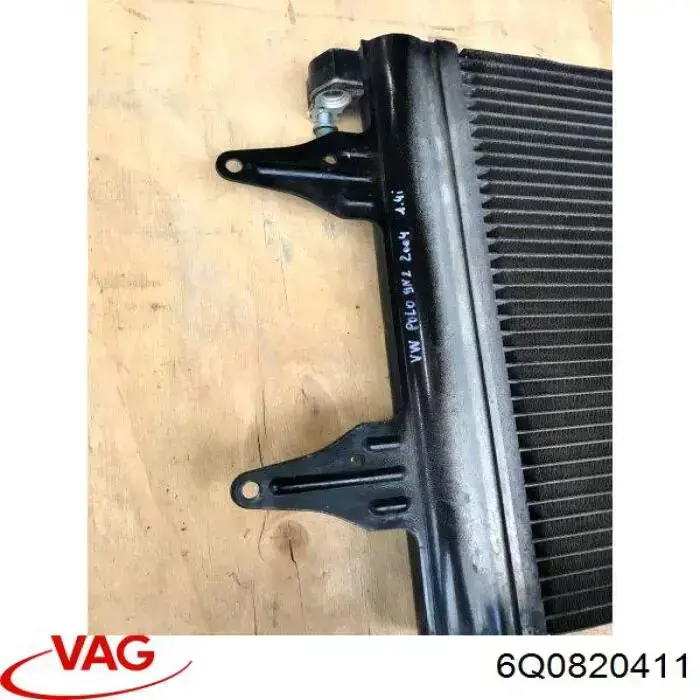 Радіатор кондиціонера 6Q0820411 VAG