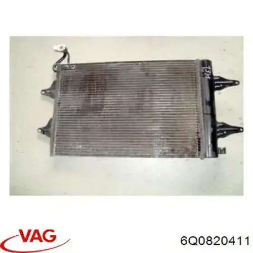 Радіатор охолодження кондиціонера VAG 6Q0820411