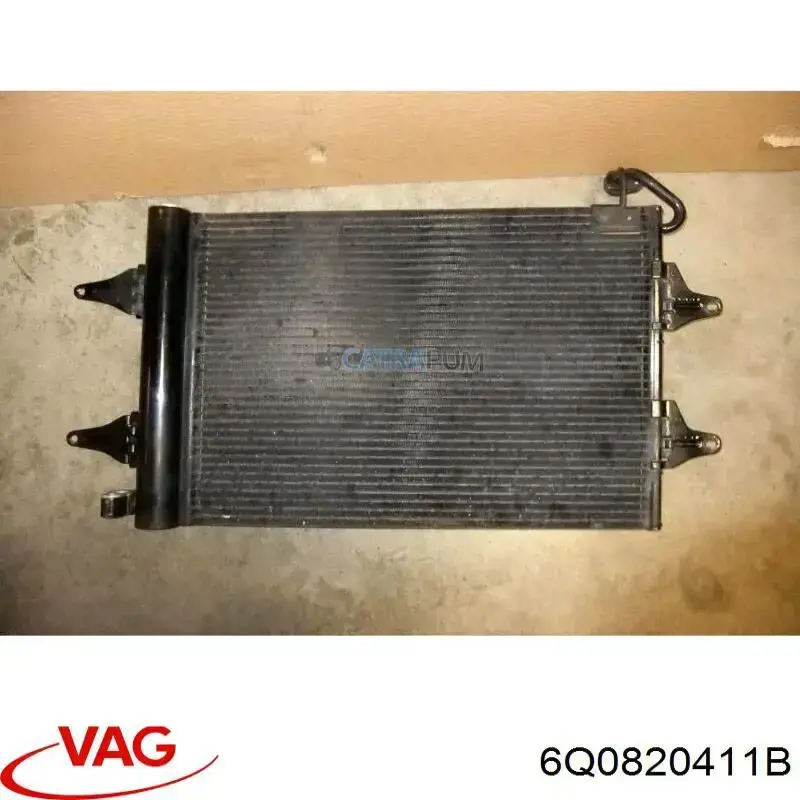 6Q0820411B VAG радіатор кондиціонера