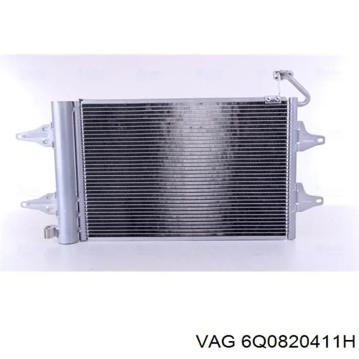 Радіатор кондиціонера 6Q0820411H VAG