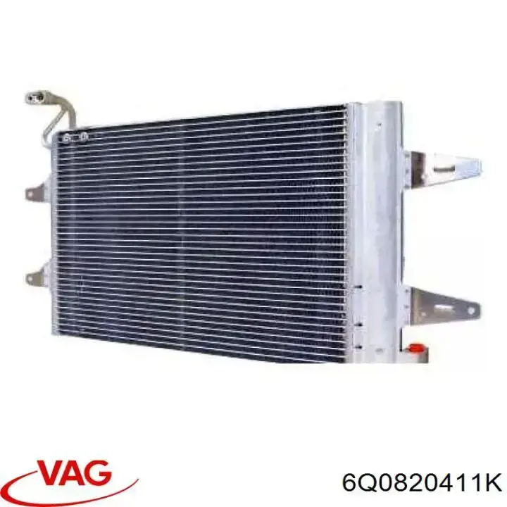 Радіатор охолодження кондиціонера VAG 6Q0820411K