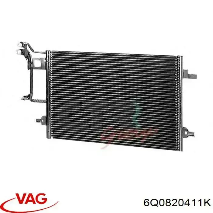 Конденсатор кондиціонера VAG 6Q0820411K ціна, від 26.02 USD