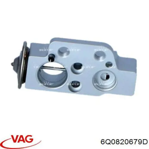 Клапан TRV, кондиціонера 6Q0820679D VAG