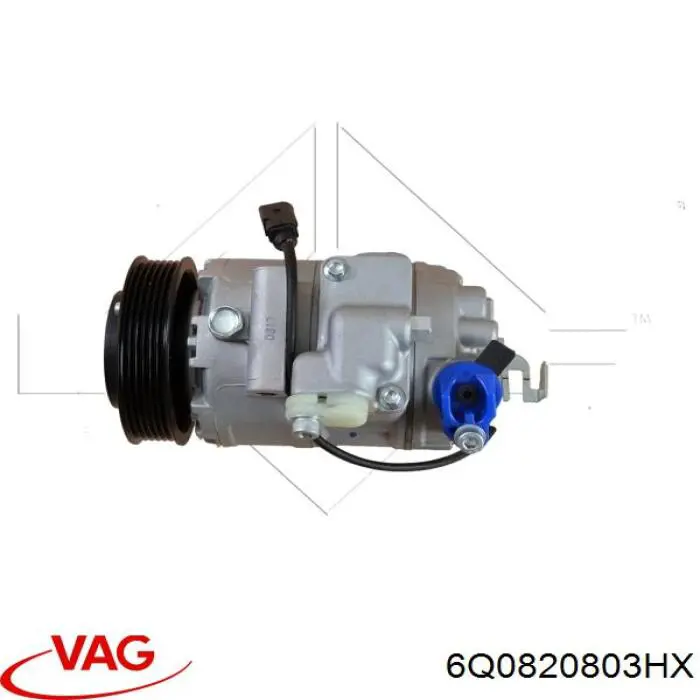 Компресор системи кондиціювання VAG 6Q0820803HX ціна, від 88.66 USD