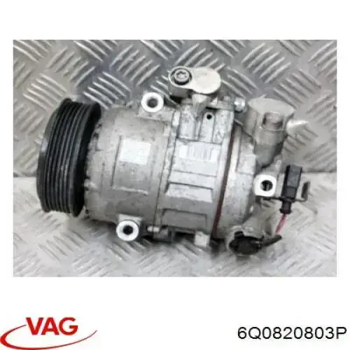 Купити 6Q0820803P VAG Компресор кліматичної установки
