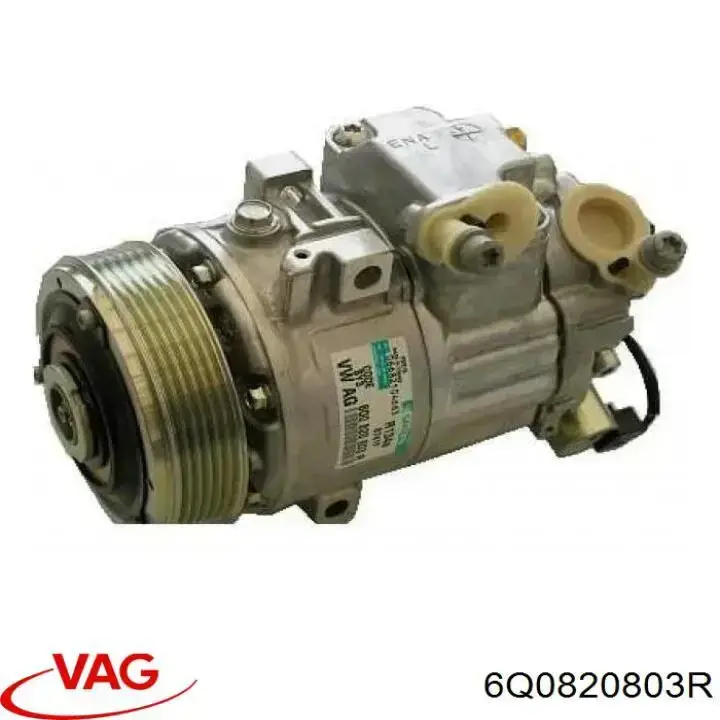 Компресор системи кондиціювання VAG 6Q0820803R ціна, від 102.85 USD