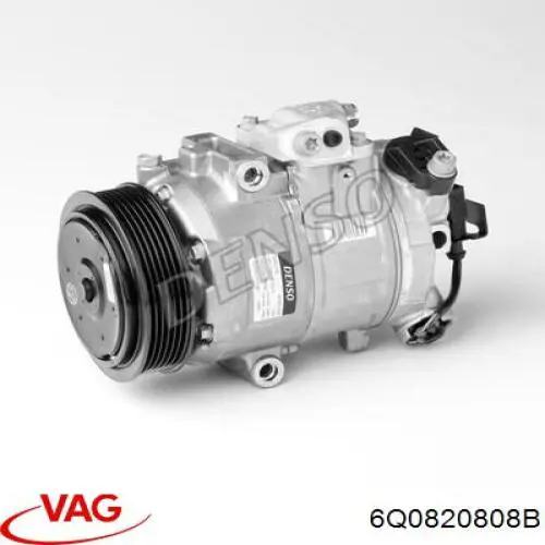 6Q0820808B VAG Компресор холодоагенту