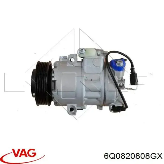 Компресор системи кондиціювання VAG 6Q0820808GX ціна, від 126.64 USD