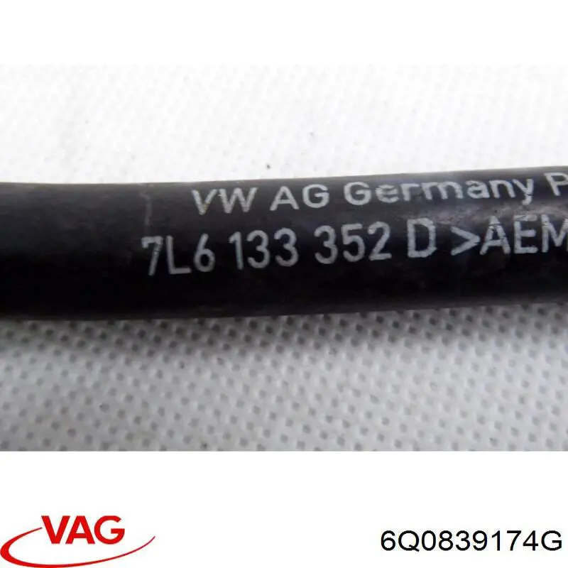 Купити 6Q0839174G VAG Ручка задньої двері внутрішня права
