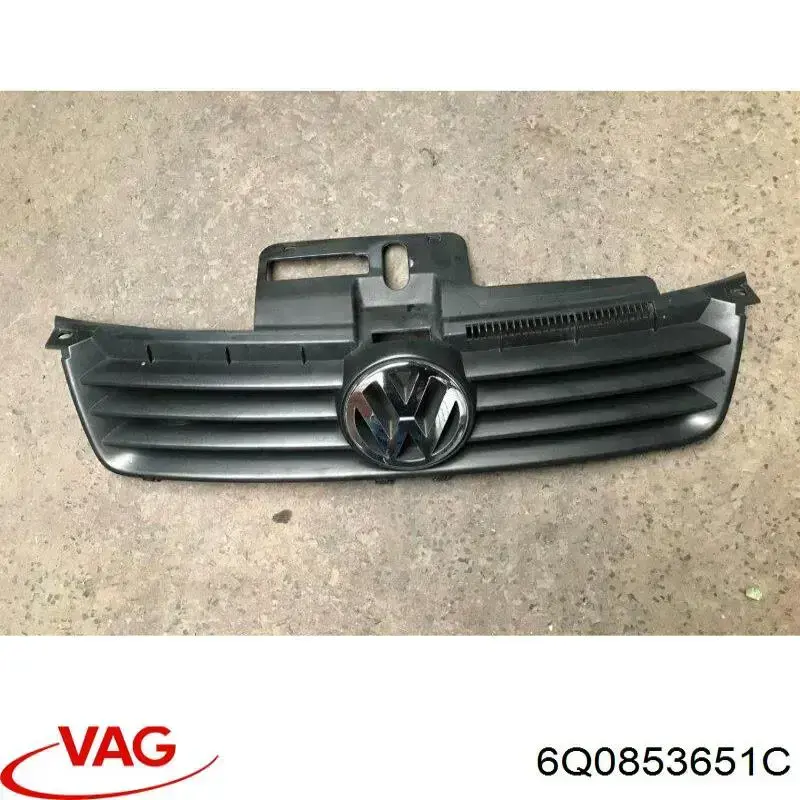 Купити 6Q0853651C VAG Захисна решітка радіатора