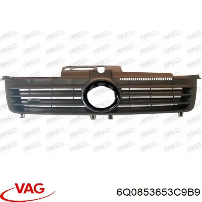 Облицювання радіатора VAG 6Q0853653C9B9 ціна, від 56.67 USD