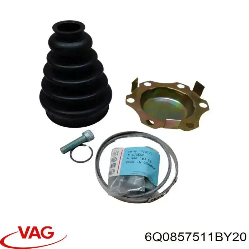 Дзеркало заднього виду в салоні VAG 6Q0857511BY20 ціна, від 49.15 USD