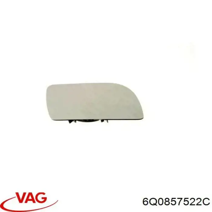 6Q0857522C VAG Дзеркальний елемент правий