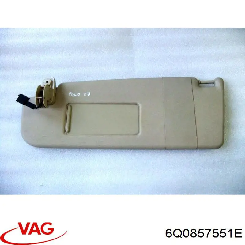 6Q0857551E VAG Козирок протисонячний