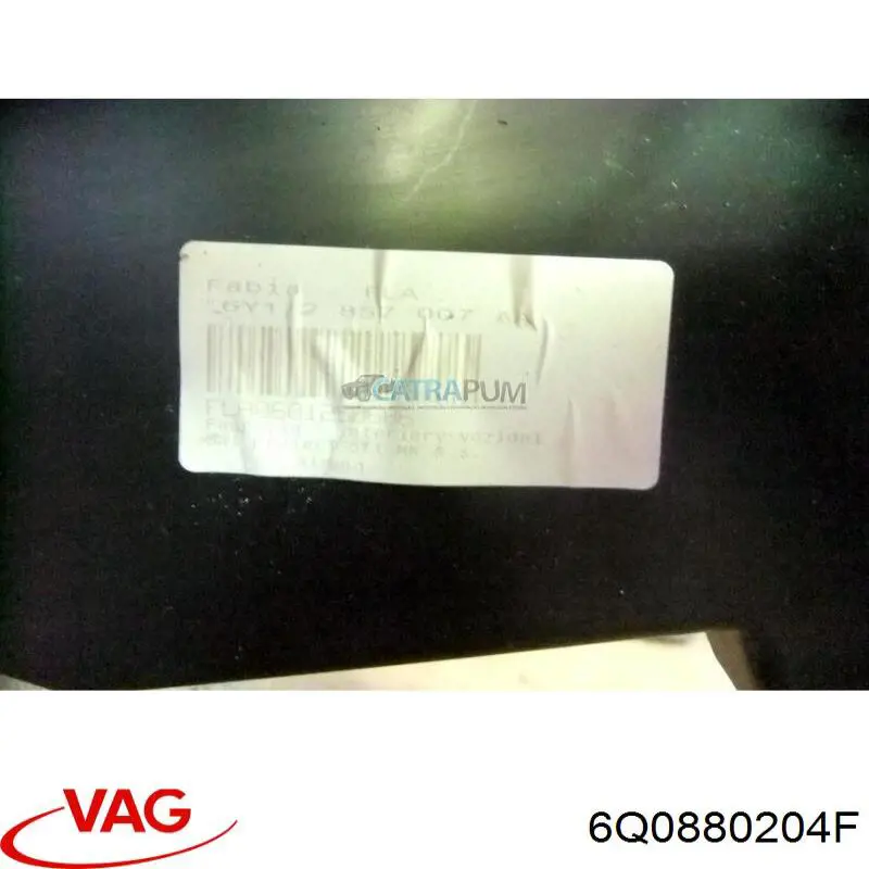 Купити 6Q0880204F VAG Установка подушки безпеки пасажира