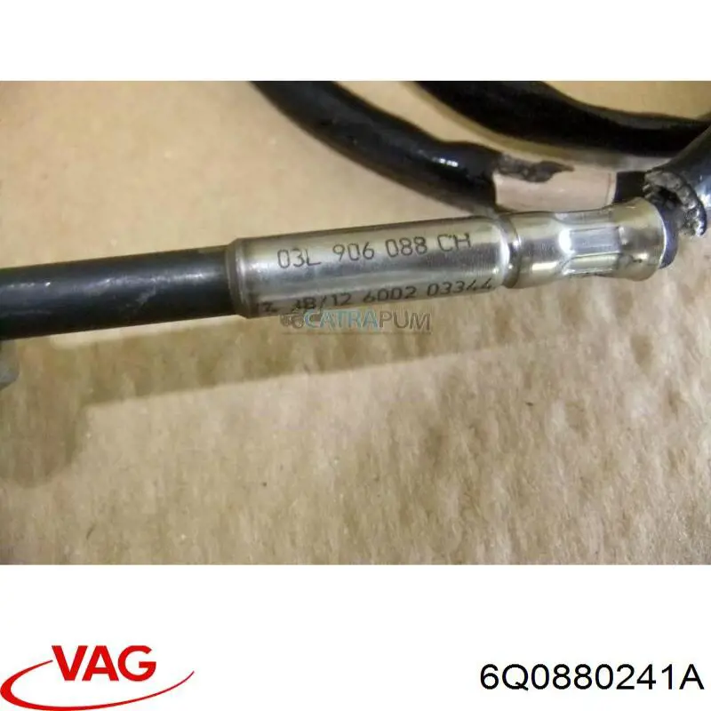 Купити 6Q0880241A VAG Подушка безпеки AIRBAG спинки сидіння, лівого