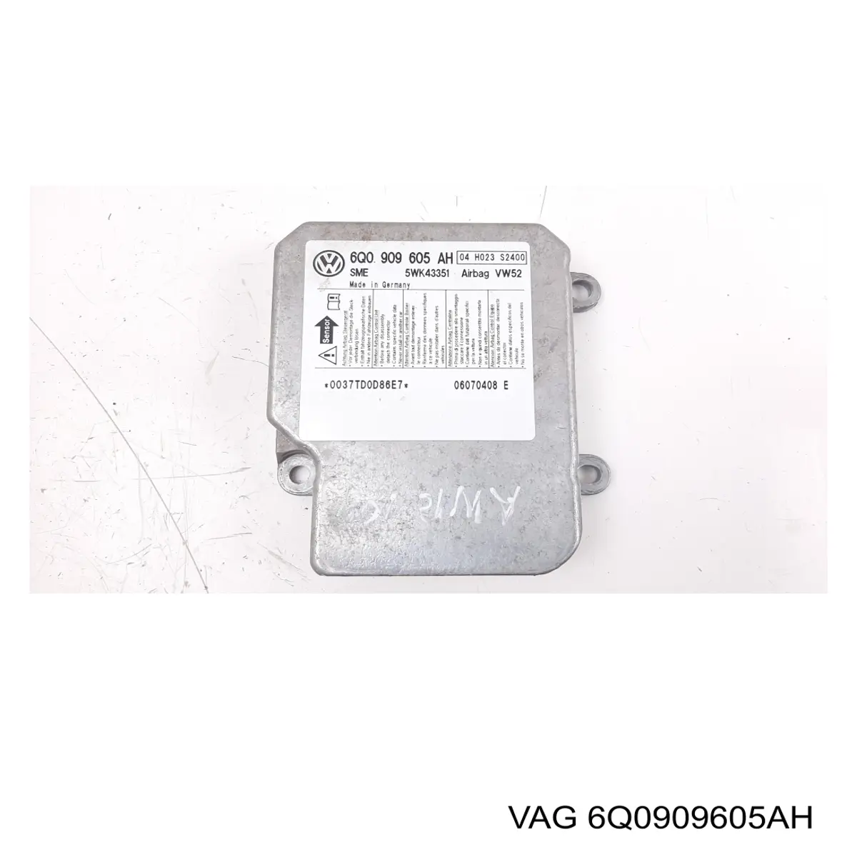 Модуль-процесор керування подушки безпеки VAG 6Q0909605AH ціна, від 30.39 USD