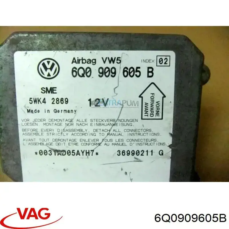 5WK42869 VAG Модуль-процесор управління подушки безпеки