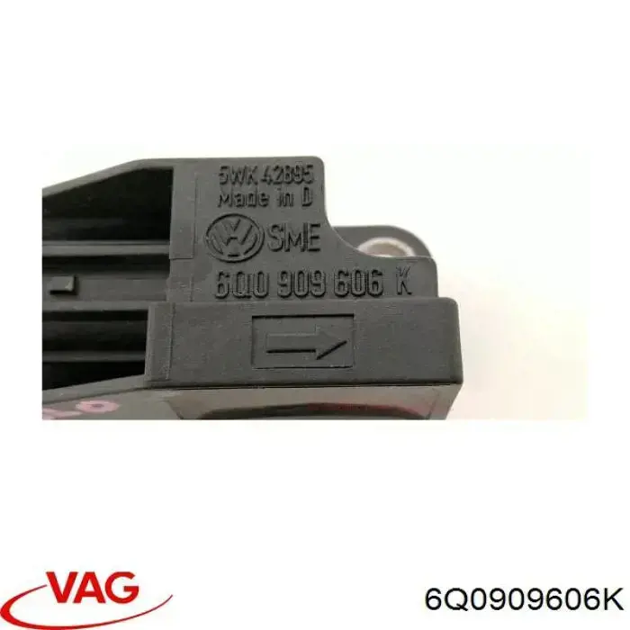 Датчик Ейрбег передній VAG 6Q0909606K ціна, від 16.47 USD