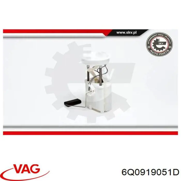Купити 6Q0919051D VAG Насос занурювальний в баці