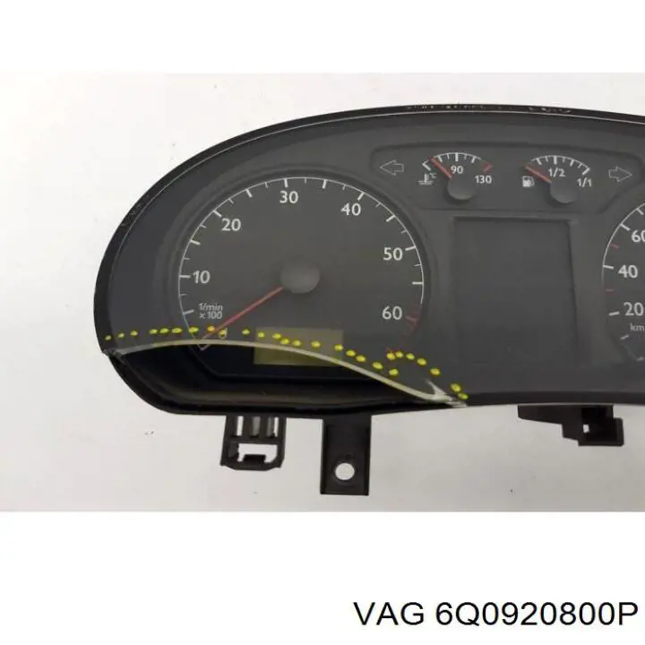 Приладова дошка-щиток приладів 6Q0920800P VAG