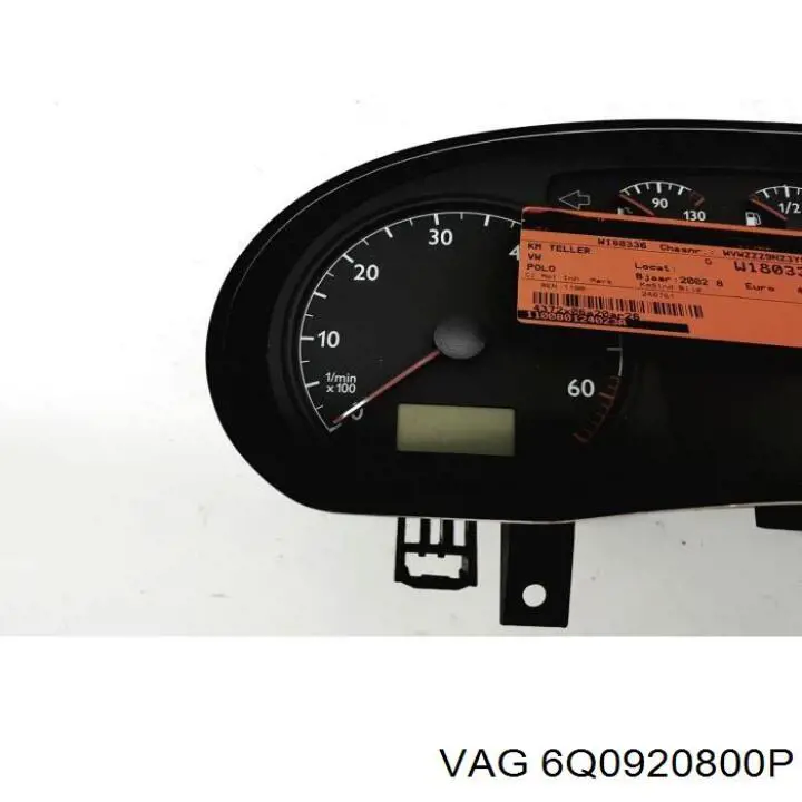 6Q0920800P VAG Щиток приладів додатковий