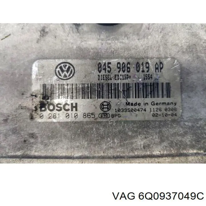  VAG 6Q0937049C
