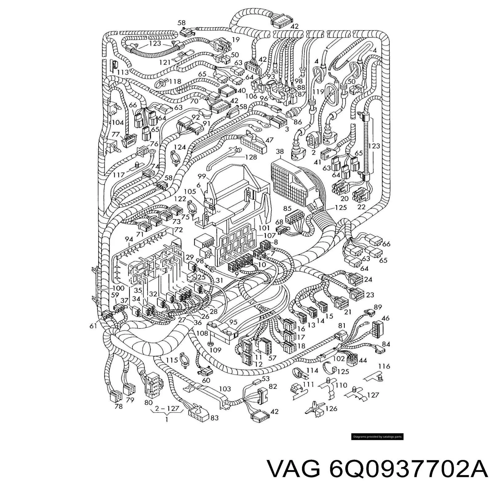  VAG 6Q0937702A ціна, від 12.19 USD