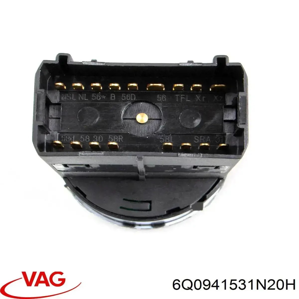 Купити 6Q0941531N20H VAG Перемикач світла фар, на "торпеді"