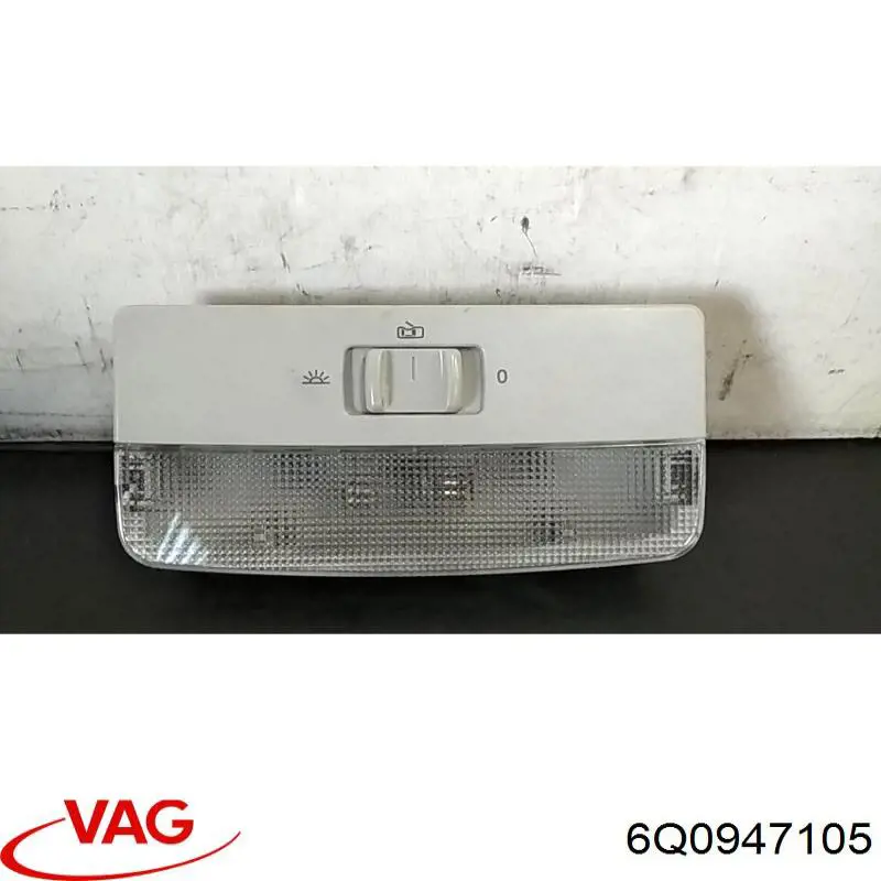 Плафон освітлення салону/кабіни VAG 6Q0947105 ціна, від 17.73 USD