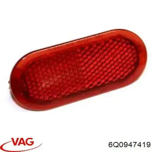 Купити 6Q0947419 VAG Катафот (відбивач) заднього бампера