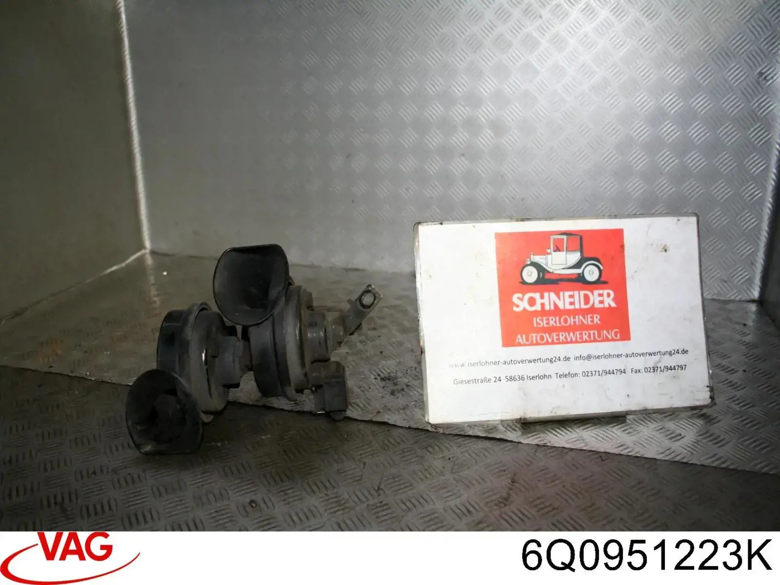 Сигнал звукової, клаксон VAG 6Q0951223K ціна, від 49.72 USD