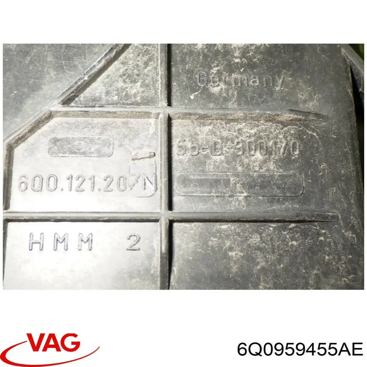 Вентилятор охолодження радіатора 6Q0959455AE VAG