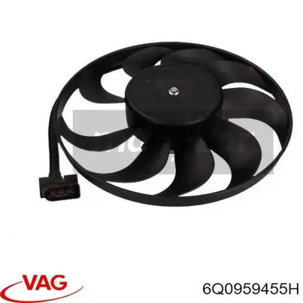 Вентилятор радіатора VAG 6Q0959455H ціна, від 47.65 USD