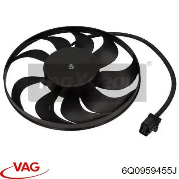 Вентилятор радіатора VAG 6Q0959455J ціна, від 36.38 USD
