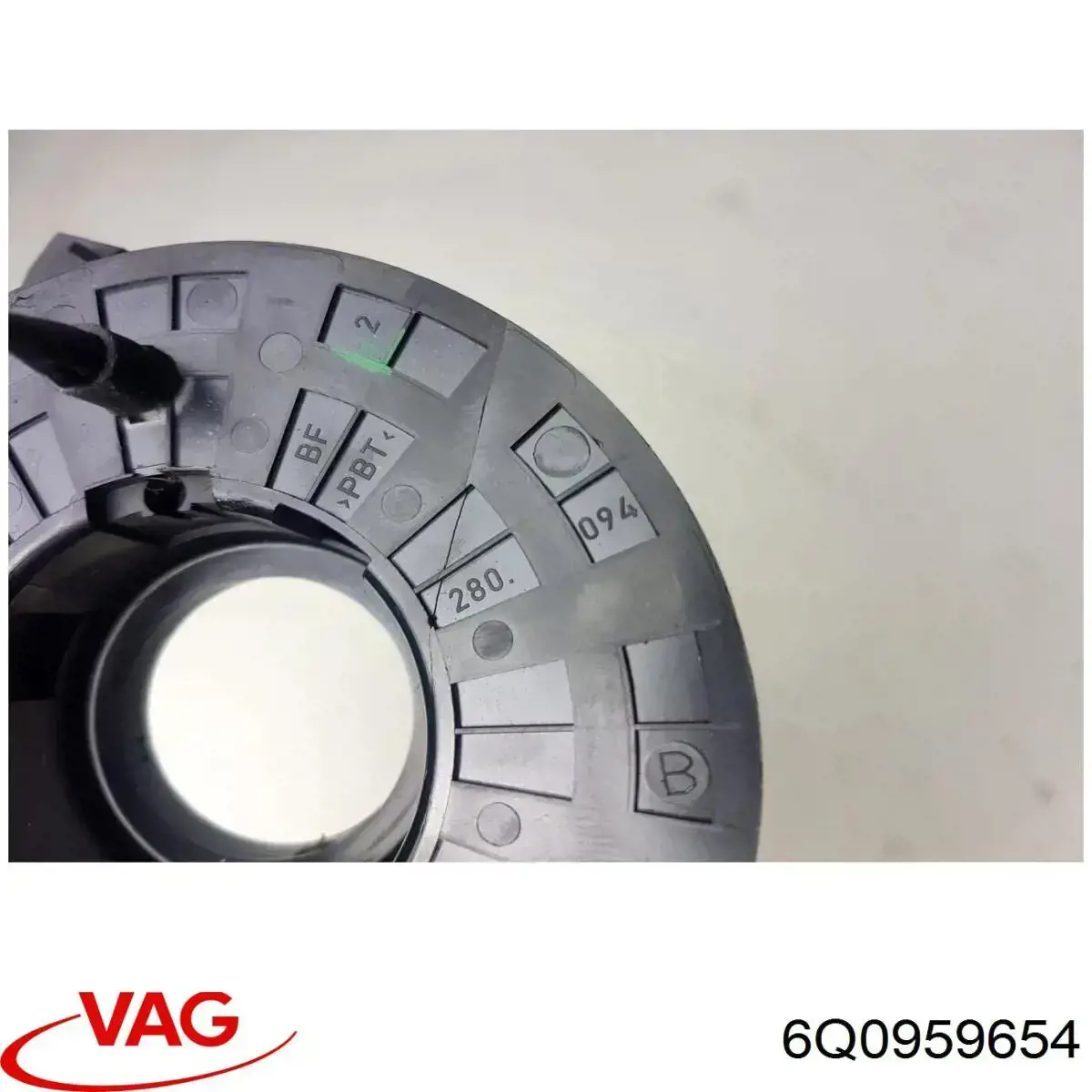 6Q0959654 VAG кільце airbag контактне